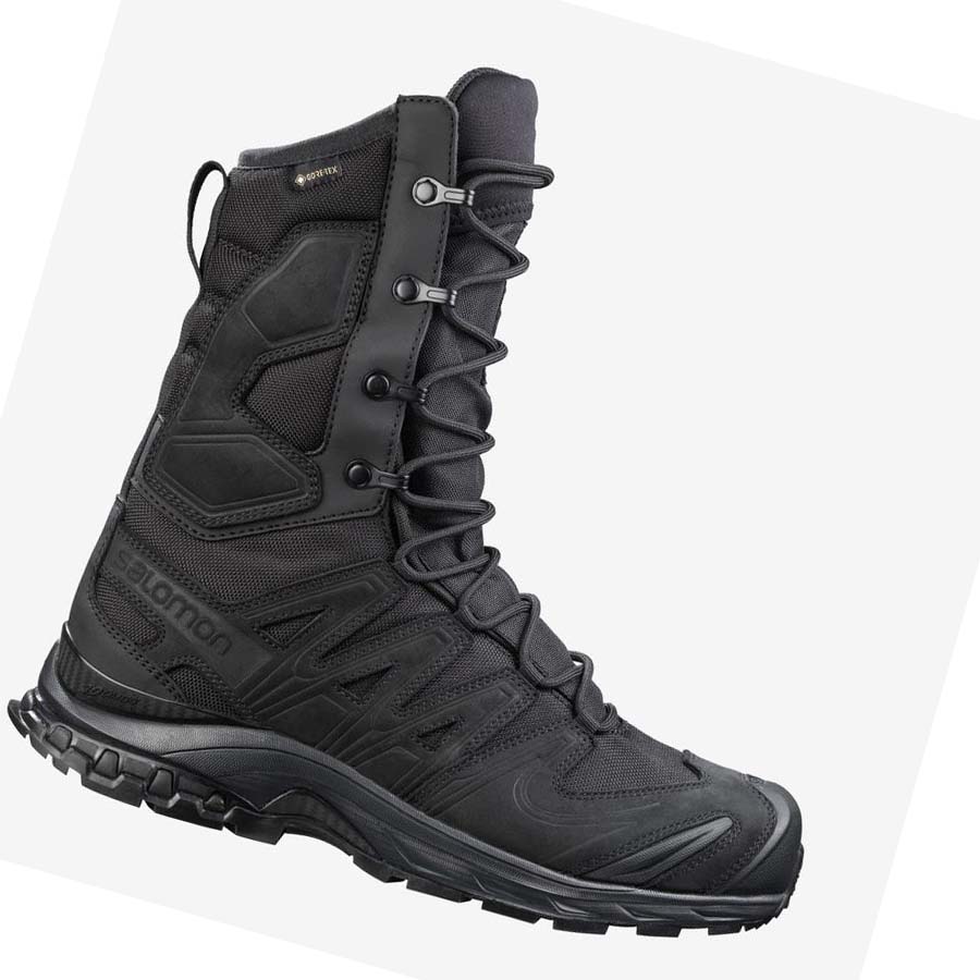 Salomon XA FORCES 8 GORE-TEX EN Csizma Férfi Fekete | HU 2273XYU